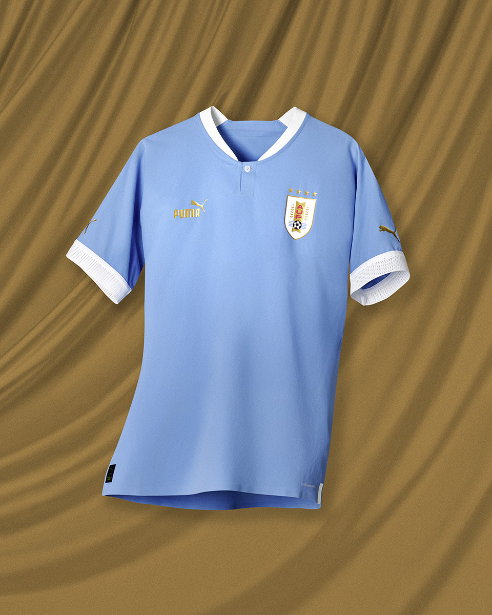 Maillot Domicile Coupe du Monde Uruguay 2022